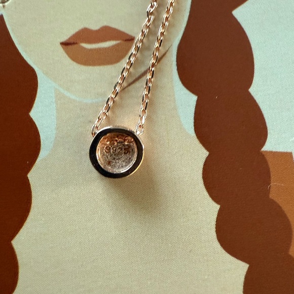 Cute Bean Necklace in Gold Plated, Rose Gold Plated, or Classic Sterling Silver - Picture 6 of 16